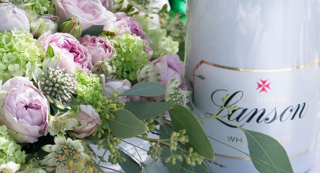 Hvordan kan du se, om Champagnen er tør eller sød?
